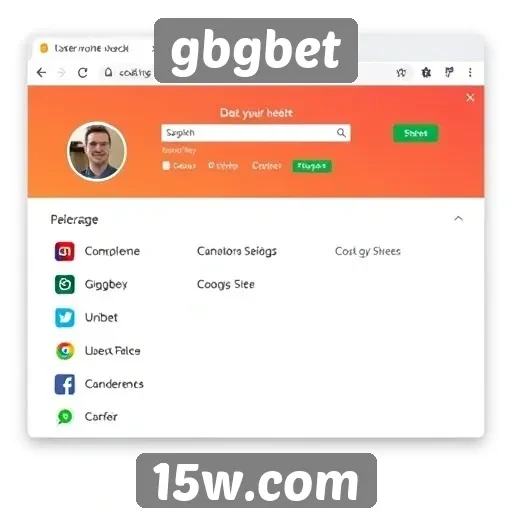 Avaliação da interface do usuário do gbgbet